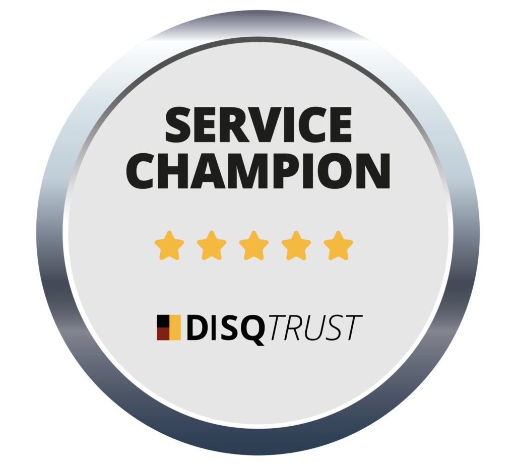 Service Champion 2025 – Auszeichnung für überdurchschnittliche Kundenservicequalität